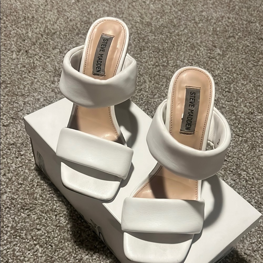 Steve Madden White Women's Shoes